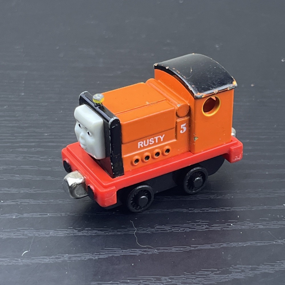 Thomas & Friends Rusty Take Along Die-Cast Metal Train Engine 2004